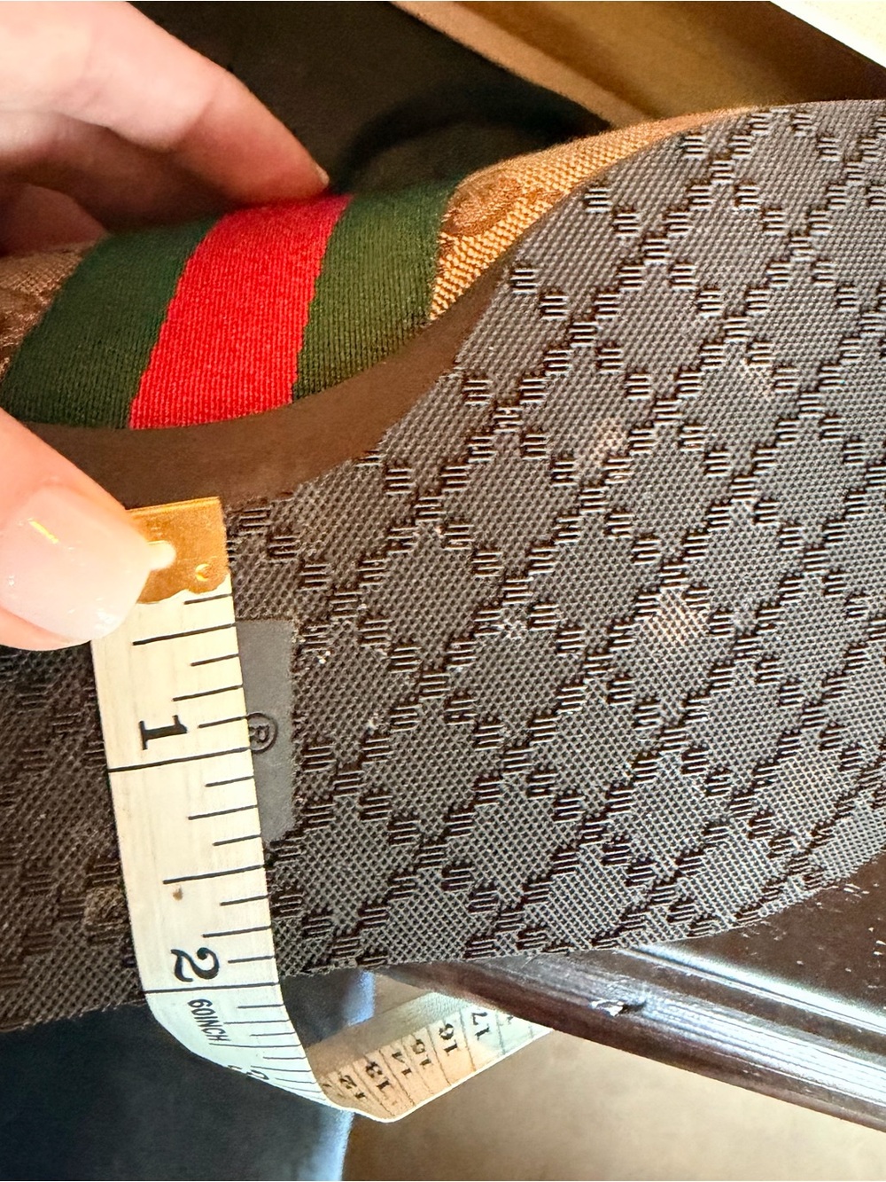 Gucci Guccissima Sneakers Size Gucci 6.5 Men’s/ Women’s 8 - Picture 8 of 10